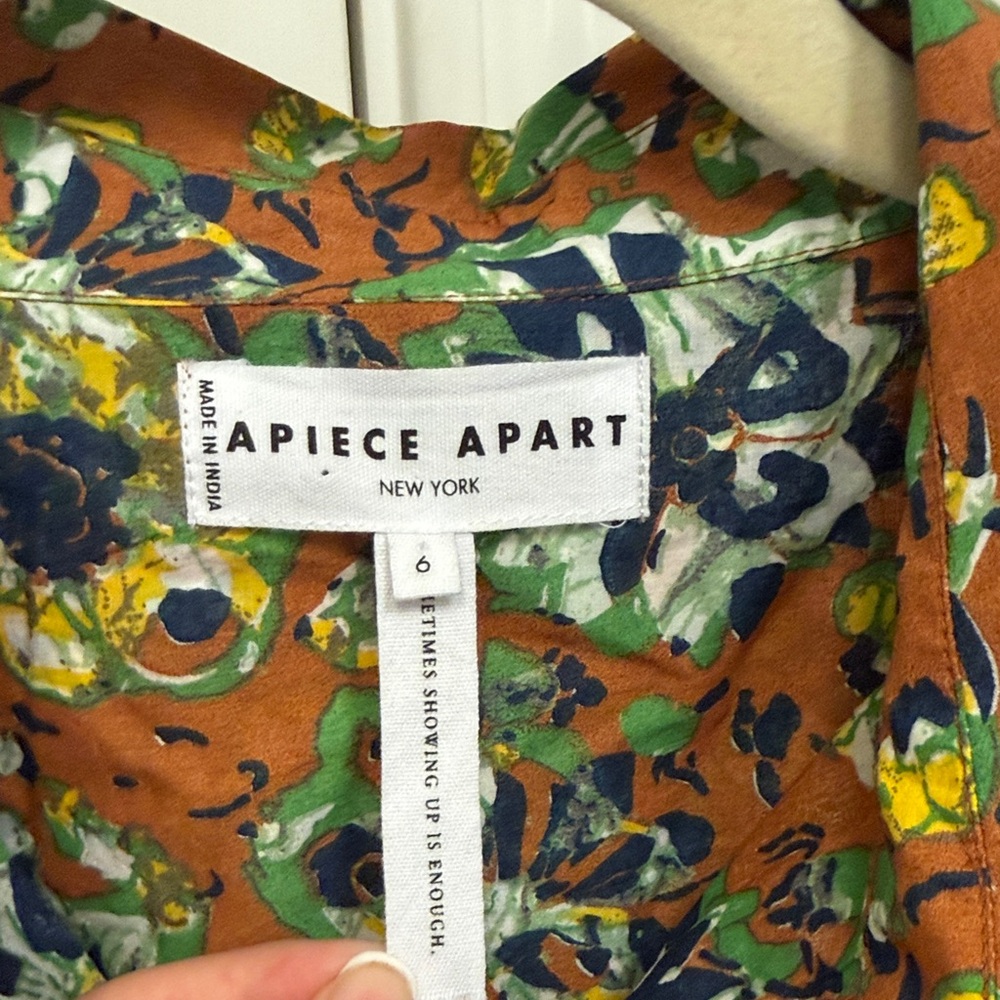 APIECE APART San Vito Organic Cotton Mini Dress - Picture 6 of 9
